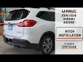 2019-2026 Subaru Ascent U-Haul Trailer Hitch Installation CMF13448