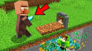 12 Ways to STEAL the VILLAGER’S ORES in Minecraft!