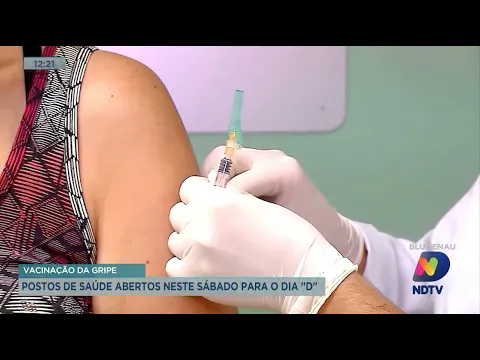 Vacinação da gripe: postos de saúde estão abertos neste sábado para o dia “D”