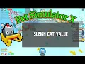 Sleigh Cat Value in Pet Simulator X Roblox Pet Sim X Christmas 2022 Update Part1 Value list