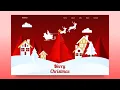 Animated Christmas Website Using HTML CSS And JavaScript