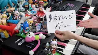 東方アレンジ曲をメドレーにして弾いてみた【ピアノ】