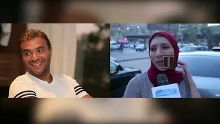 وشوشة   رد فعل رامي صبري بعد مشاهدة لتقرير عشوائي للجمهور ف الشارع دندنها