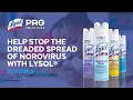 Spread Knowledge - Lysol Spray Norovirus in Schools