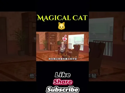 Magical Cat 🐱 #magical #cat #life #changing #animation #story