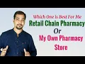 Opening Your Own Pharmacy vs Joining a Pharmacy Chain Franchise