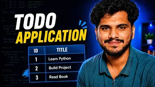 Build your own Todo Application L39 Python Tutorial in Telugu DecodewithSK