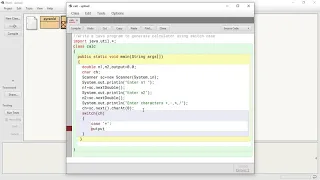 BlueJ Environment Java Programming Claas 9 ICSE Program for Calculating the Number s output