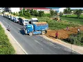 Download Lagu Great new project Landfilling using Heavy Bulldozer D53P working push soil with dump trucks 5T 
