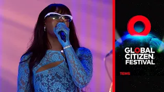 tems performs no woman no cry global citizen festival accra