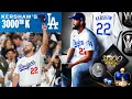 CLAYTON KERSHAW. GESCHIEDENIS GEMAAKT. 3.000 CARRIÈRE Ks!