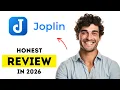 Joplin App Review Best Note-taking App in 2026 Honest Review