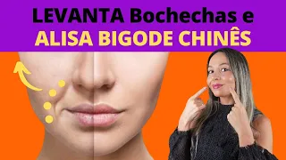 Como Eliminar o Bigode Chinês e as Bochechas Flácidas - Vão perguntar se você fez preenchimento!