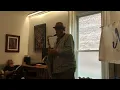 Lagu Joe Lovano playing sax at the MFM HUDSON VALLEY CHAPTER, October 12, 2019