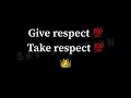 Give Respect Take Respect// Marathi // Whatsapp Status // iMovie