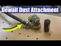 Quick Tip - Dust Attachment for DeWalt Sander
