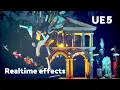 Projection mapping effects in Unreal Engine 5
