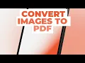 Convert images to PDF