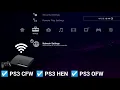 Easy way to connect PS3 to Wifi all types of PS3
