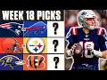 NFL Week 18 Betting EXPERT Picks for EARLY AFTERNOON GAMES CBS Sports