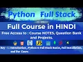 Python Full Stack Tutorial Day Python Basics History Installation TechGURU