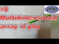 Multidimensional array in php ARRAYS IN PHP PHP
