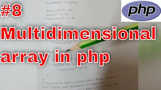 Multidimensional array in php ARRAYS IN PHP PHP