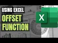 Excel Tutorial No 030 Using Excel Offset Function