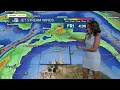 Warm Midweek Cooler Weekend Ahead