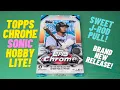 2022 Topps Chrome SONIC Lite Hobby Lite Box Nice J-Rod Pull Brand New Sports Cards Product Release