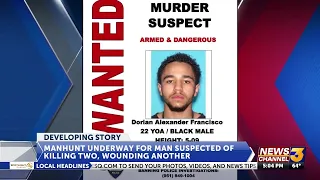 Manhunt underway for Banning man suspected of killing two wounding another