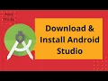 How to Download Install Android Studio 4 Java JDK on Windows 10