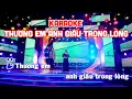 Download Lagu Karaoke Thương Em Anh Giấu Trong Lòng - Kha Thi \u0026 Tường Vy | Beat Chuẩn
