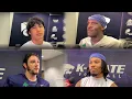 Wendell Gregory Josh Manning Bartley Hawkins talk K-State fall camp