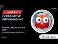 AS A Level Computer Science 9618 - Chapter 28 Declarative Programming Prolog Live Coding