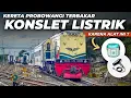 Download Lagu MENDADAK LANGSIR ADA YANG TERBAKAR ‼️ GANGGUAN KONSLET LISTRIK KA PROBOWANGI DI PROBOLINGGO