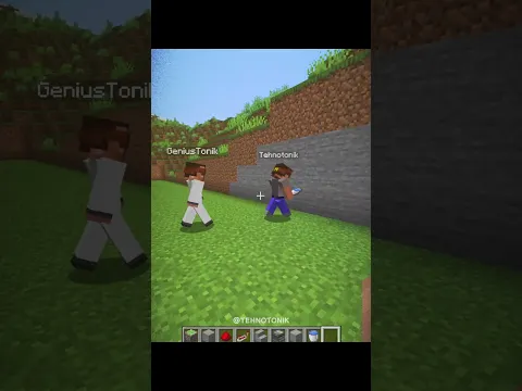 Minecraft Secret Mountain Entrance Moment