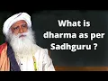 Download Lagu What is dharma as per Sadhguru ?