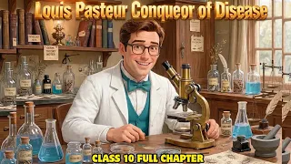 Louis Pasteur conqueror of disease class 10  summary explanation Animation 