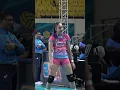 Adinda Indah tampil cantik mempesona saat di lapangan