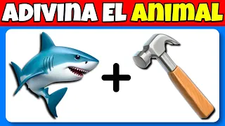 Adivina 35 ANIMALES Por los Emojis🦁🦈🦓¿Cuántos Animales Conoces?🤔❤️