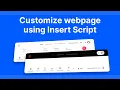 Configure Insert Script Rule in Requestly