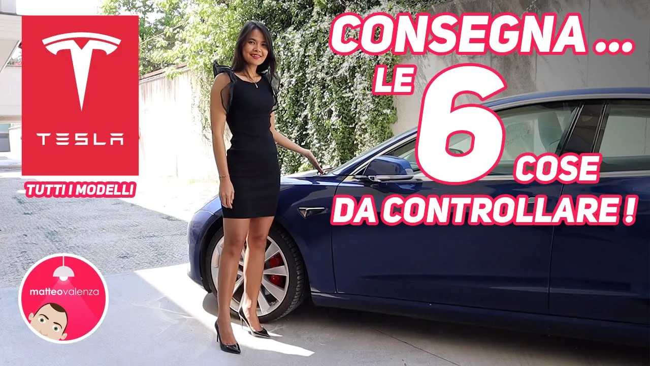 Tesla alla consegna: cosa controllare prima di mettersi in strada