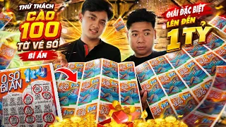 THỬ THÁCH CÀO 100 TỜ VÉ SỐ BÍ ẨN – GIẢI ĐẶC BIỆT LÊN ĐẾN 1 TỶ! | Thanh Nhã TV