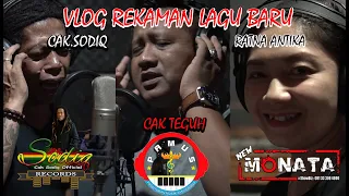 vlog rekaman lagu baru cak sodiq cak teguh u0026 ratna antika