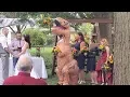 Video di Maid Of Honour Dressed As Dinosaur