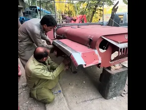 From Scrap to Glory: 80-Year-Old WWII Willys Jeep Gets a Second Life