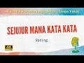 Sejujur Mana Kata Kata - Spring I Karaoke Lagu Melayu ( 4K VIDEO )