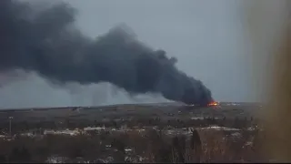 Williston industrial fire mostly contained