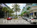 Ft Lauderdale Florida City Drive 4K - Venice of America Driving Tour